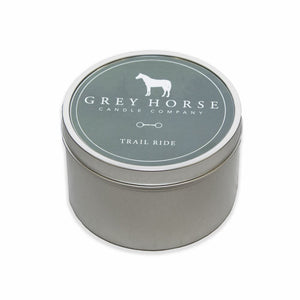 Grey Horse Candle 6.5oz Tin