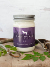 Load image into Gallery viewer, Grey Horse Candle 11oz Jar