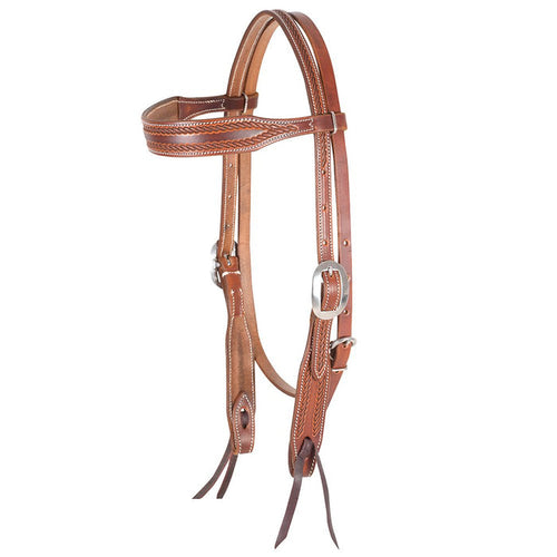 Rope Boarder Browband Headstall
