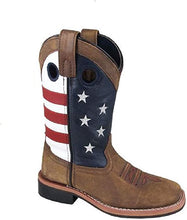 Load image into Gallery viewer, Smoky Mountain Stars and Stripes Kid&#39;s Western Boot