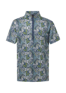 Kids Summer Ride Ice Fil Short Sleeve - Print