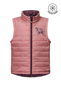 Kerrits Kid's Round Up Reversible Quilted Vest