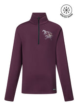 Load image into Gallery viewer, Kerrits Kid&#39;s In Stride Quarter Zip Fleece Tech Top - Solid