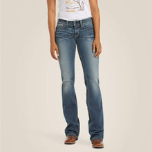Load image into Gallery viewer, Ariat REAL Mid Rise Whipstitch Stretch Boot Cut Jean