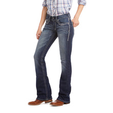 Load image into Gallery viewer, Ariat REAL Mid Rise Entwined Stretch Boot Cut Jean