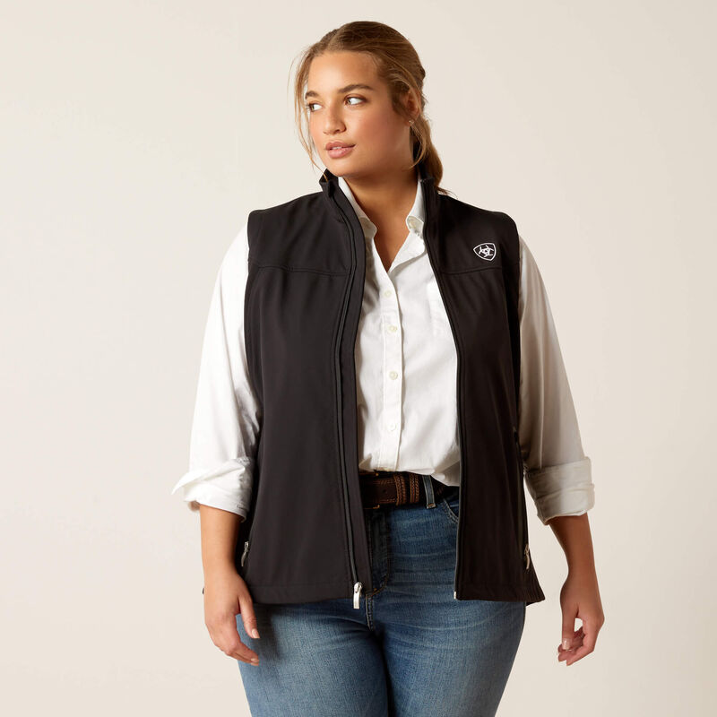 Brown online Ariat soft shell vest