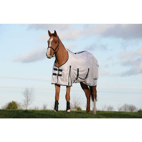 Saxon Standard Neck Fly Sheet with Belly Wrap