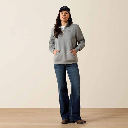 Ariat Logo 1/2 Zip Sweatshirt