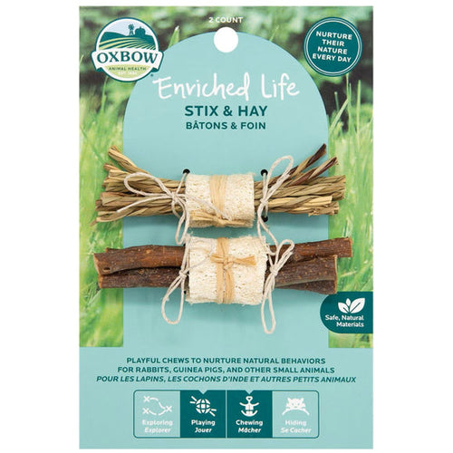 * Enriched Life Stix and Hay