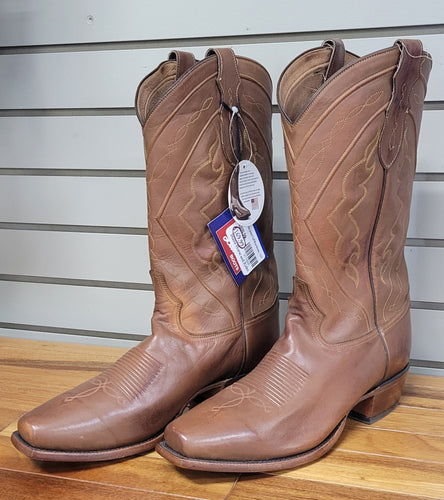 Men's Tan Jersey Calf Boot-brown : 11D