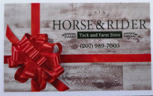 Load image into Gallery viewer, Maine Horse and Rider Gift Card