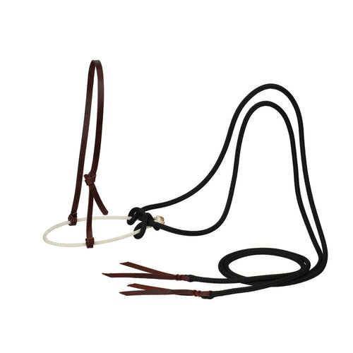 Loping Hackamore with Leather Hanger