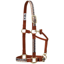 Load image into Gallery viewer, Weaver Adjustable Nylon Pattern Halter