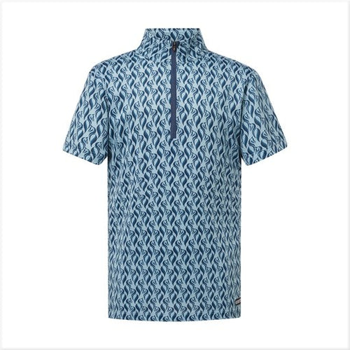 Kids Summer Ride Ice Fil Short Sleeve - Print