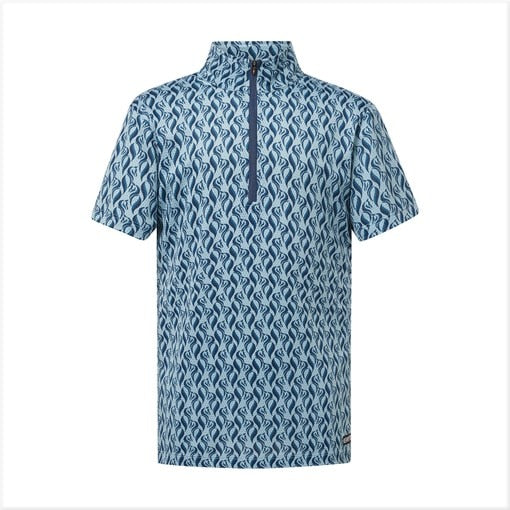 Kids Summer Ride Ice Fil Short Sleeve - Print