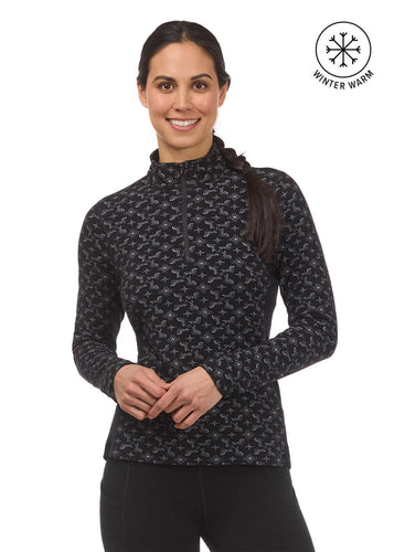 Kerrits Stable Temp Merino Wool 1/4 Zip Top