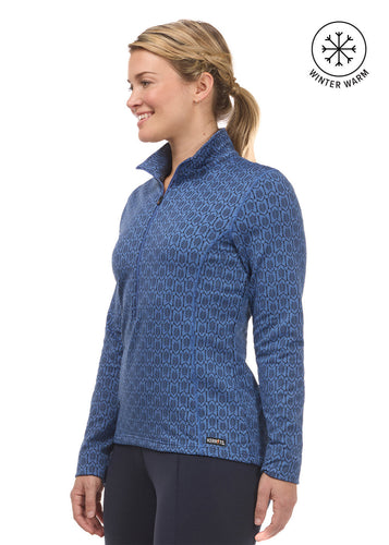Kerrits Snaffle Links Fleece Half Zip Top