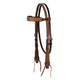 Floret Tooled Browband Headstall