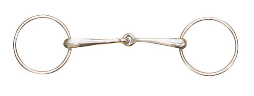 Medium Weight Hollow Mouth Loose Ring Snaffle