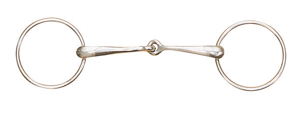 Medium Weight Hollow Mouth Loose Ring Snaffle