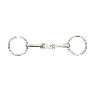 SS French Link Loose Ring Snaffle with 55mm Rings