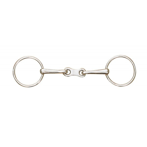 SS French Link Loose Ring Snaffle with 55mm Rings