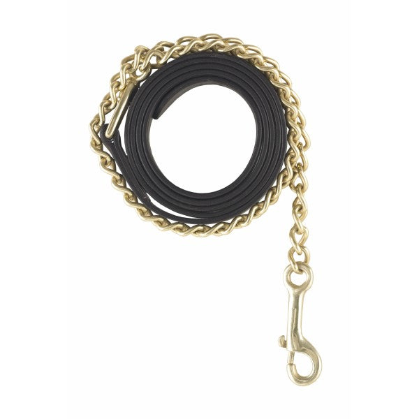Camelot Plain Leather Lead with Chain