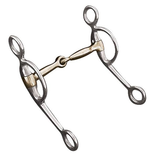 All Purpose Copper Plated Snaffle Mouth Bit
