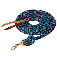 Load image into Gallery viewer, Weaver 10&#39; Poly Cowboy Lead with Brass Snap