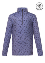 Load image into Gallery viewer, Kerrits Kid&#39;s First Level Quarter Zip Fleece Tech Top - Print