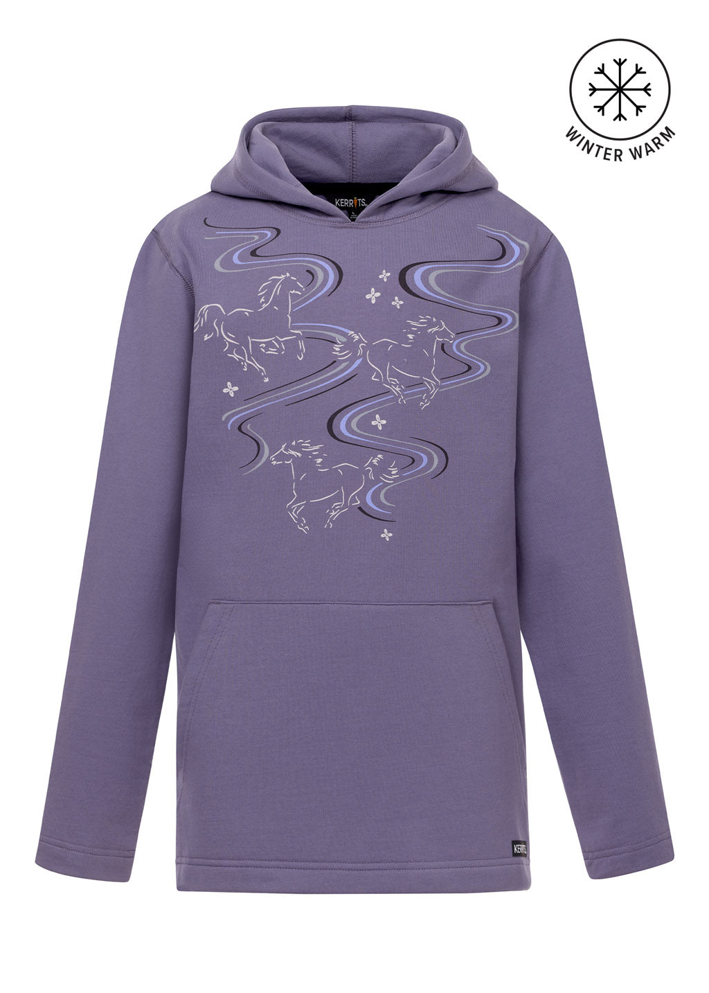 Kerrits Kid's Ride The Wind Fleece Hoodie