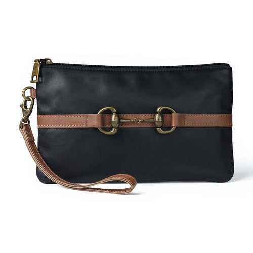 Leather Snaffle Bit Clutch
