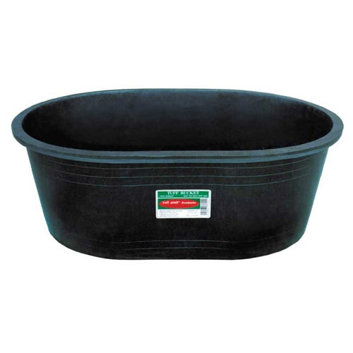 Tuff Stuff Oval Stock Tank-Black : 180Gal