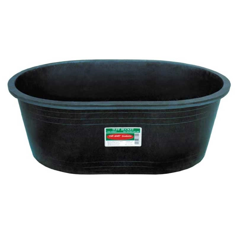 Tuff Stuff Oval Stock Tank-Black : 180Gal
