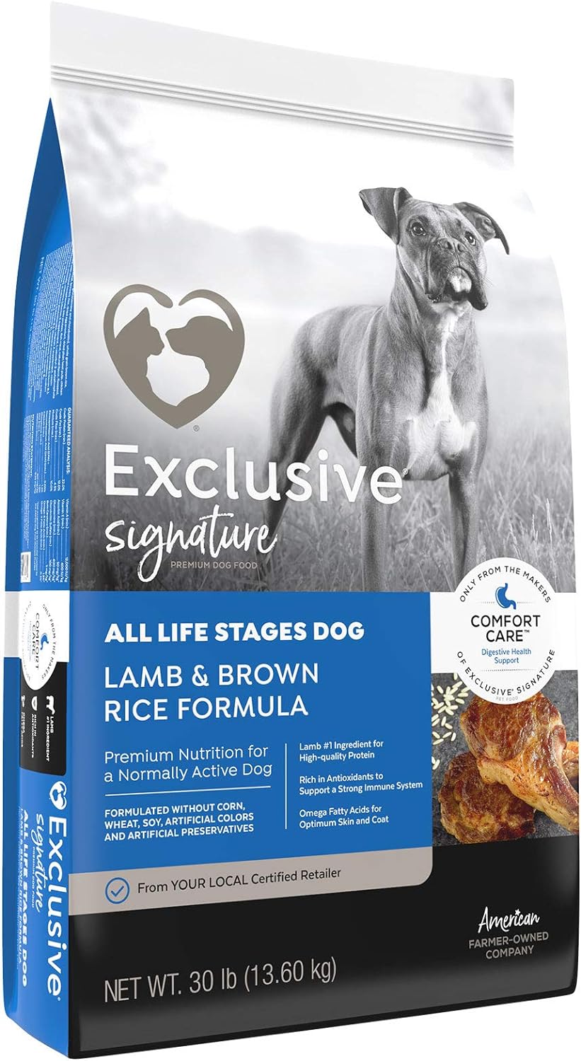 Exclusive Signature All Stages Lamb & Brown Rice Dog Food