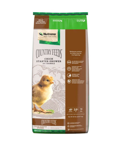 Country Feeds 18% Chick Starter/Grower Crumble