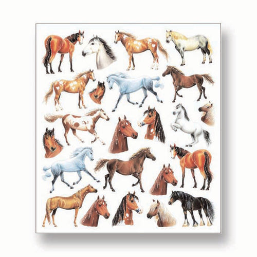 Horses and Horse Heads Stickers