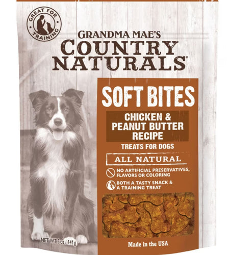 Grandma Mae’s Country Naturals Soft Bites Dog Treats