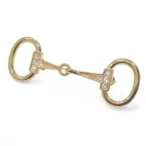 Gold Plated Snaffle Bit Stock Pin