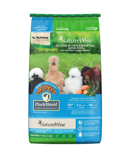 NW Silkie & Ornamental 22% Layer Feed