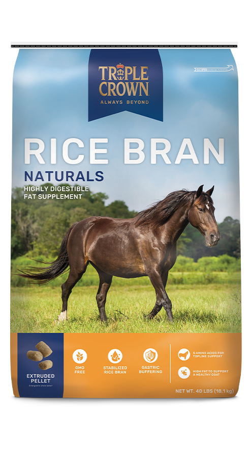 Triple Crown Rice Bran Pellets