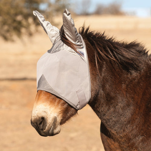 Crusader Standard Fly Mask with Mule Ears