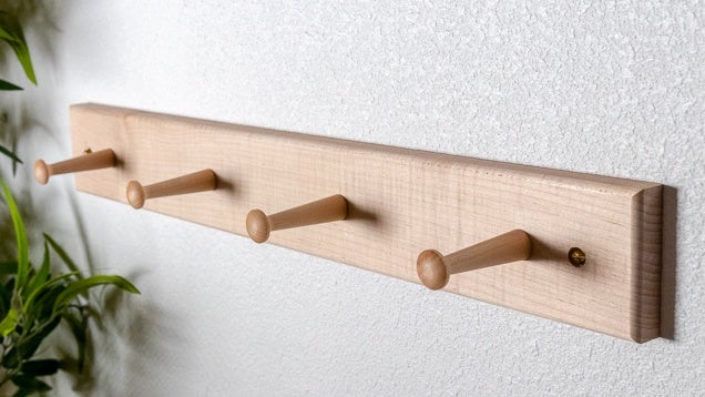 Custom Made Wooden Bridle Rack
