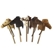 Plush Giddy Up Stick Horse Toy