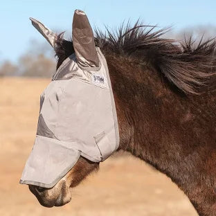 Crusader Fly Mask with Long Nose