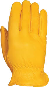 Men's Leather Driving Gloves-tan : xlarge