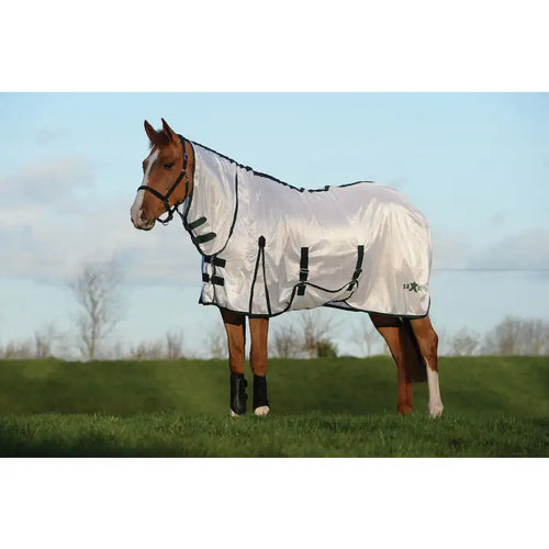 Saxon Combo Neck Fly Sheet with Belly Wrap