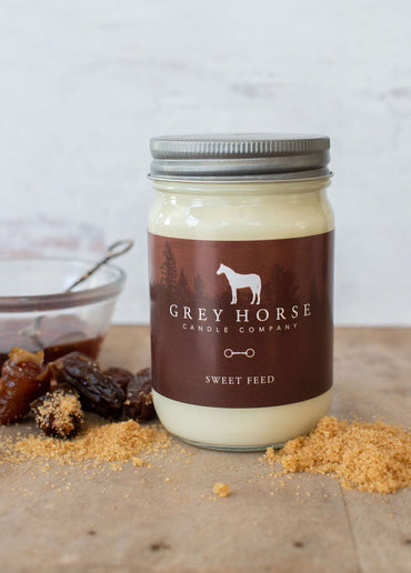 Grey Horse Candle 11oz Jar