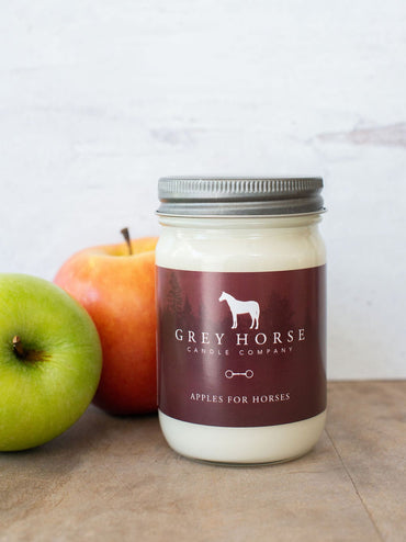 Grey Horse Candle 11oz Jar