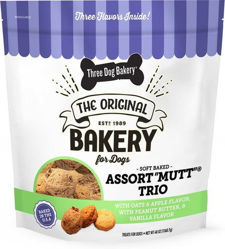 Assortmutt Trio All Natural Dog Treats
